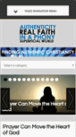 Mobile Screenshot of findingauthenticchristianity.com